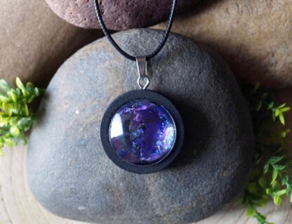 "Galaxis" kézzel festett fix nyaklánc