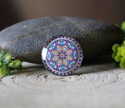 "Mandala" lila lencse